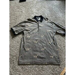 COMO SPORT COBRA Mens GOLF POLO Short Sleeve Cotton preppy Old Money Size XXL